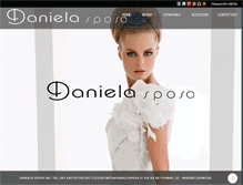 Tablet Screenshot of danielasposa.it